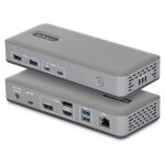 D StarTech 3X MONITOR USB-C DOCK 100W PD