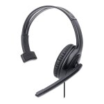 MANHATTAN Mono USB Headset with microphone