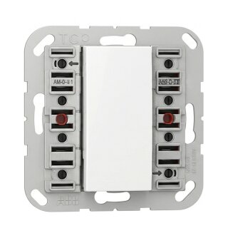 Jung A 52941 ST KNX Tastsensor-Modul Universal, 4fach, F50, Serie AS/A