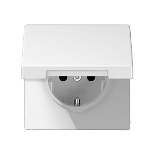 Jung LS1520BFKLWW SCHUKO Steckdose m.Klappd.