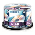 1x50 Philips DVD-R 4,7GB 16x SP