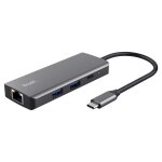 Trust Dalyx - Dockingstation - für Laptop - USB-C