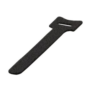 EFB Klettkabelbinder 10St/Pack,L:160mm B:12mm, schwarz
