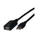 EFB USB2.0 Repeater Kabel 5m aktiv USB-A Buchse->USB-A...