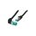 EFB RJ45 Patchkabel S/FTP, Cat.6A, LSZH,90° gewinkelt, 3m