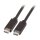 USB Kabel Type C S/S C->C 0,5m schwarz USB 3.2 Gen.1
