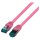 EFB RJ45 Patchkabel S/FTP Cat.6A LSZH 0.50m magenta