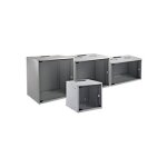 19" 15HE 1teilig RAL7035 450mm Tiefe