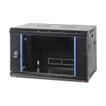 19" Wandgehäuse Flat Pack 12HE, Tiefe 450 mm,...