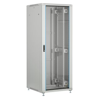 19" Netzwerkschrank PEL 24HE 600x600mm RAL7035 (Speditionsversand)