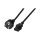 EFB Netzkabel Schutzkontakt 180°-C13 180°,sw,2,0m,3x0.75mm
