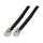 EFB-Elektronik Modularkabel schwarz, 2 x RJ12 (6/6) Stecker, 1:1, 1,0 m Hersteller: EFB Elektronik (K2404SW.1)