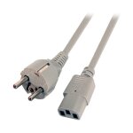 EFB Netzkabel Schutzkontakt 180°-C13...