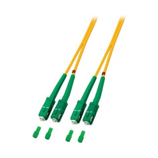 EFB Dupl. Patchkabel SC/APC-SC/APC9/125 OS2 LSZH 3mm 1.0m Y