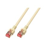 EFB RJ45 Patchkabel S/FTP Cat.6 LSZH 50m GRAU reines...