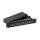Mini-Patchpanel STP 12xRJ45 Cat.6A,10" 1HE,grau