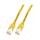 EFB RJ45 Patchkabel F/UTP Cat.5e TM11 UC300 5.00m gelb