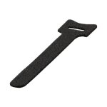 EFB Klettkabelbinder 10St/Pack,L:230mm B:12mm, schwarz