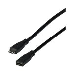 EFB USB3.2 Gen2 Verlängerungskabel C-C St-Bu, 0.2m,...