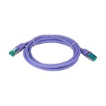 EFB RJ45 Patchkabel S/FTP, Cat.6A, LSZH, 1.0m, violett