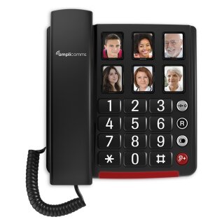 amplicomms BigTel 40 plus Grotastentelefon/Fototasten