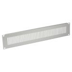 EFB 19" 1HE Blindplatte, perforiert, RAL7035