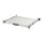 EFB 19" 1HE Fachboden ausziehbar, ET 608..812 mm, 30 kg, ST 800, RAL7035