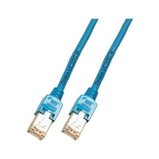 EFB RJ45 Patchkabel Cat.5e F/UTP LSZH Draka UC300 TM11 blau 1,5m