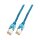 EFB RJ45 Patchkabel Cat.5e F/UTP LSZH Draka UC300 TM11 blau 1,5m