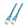 EFB RJ45 Patchkabel Cat.5e F/UTP LSZH Draka UC300 TM11 blau 2m