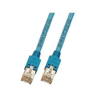 EFB RJ45 Patchkabel Cat.5e SF/UTP LSZH Draka UC300 TM11 blau 3m