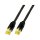 EFB RJ45 Patchkabel Cat.6A S/FTP PUR Cat.7 Rohkabel TM31 schwarz 5m
