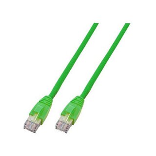EFB RJ45 Patchkabel Cat.6 U/UTP LSZH CCA grn 10m