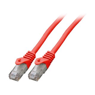 EFB RJ45 Patchkabel Cat.6 U/UTP LSZH CCA rot 20m