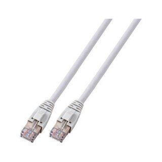 EFB RJ45 Patchkabel Cat.6 U/UTP LSZH CCA wei 1m