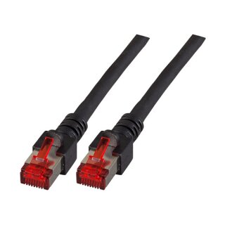 EFB RJ45 Patchkabel Cat.6 S/FTP LSZH schwarz 40m