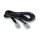 EFB Modularkabel schwarz, 2 x RJ10 (4/4) Stecker, 1:1, 0,5 m