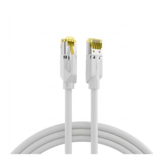 EFB RJ45 Patchkabel Cat.6A S/FTP LSZH Draka UC900 TM31 wei 0,15m