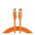 EFB RJ45 Patchkabel Cat.6A S/FTP LSZH Draka UC900 TM31 orange 0,25m