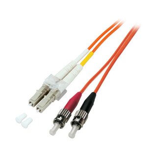 EFB Duplex Patchkabel LC-ST OM2 0,5m LSZH 2mm orange