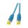 EFB RJ45 Patchkabel Cat.6A S/FTP LSZH Dtwyler 7702 TM31 blau 25m