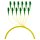 EFB Faserpigtail LC/APC OS2 G657A2 Gelb 2m - 1 Stck