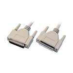 EFB Datenkabel seriell 1:1, 2x DSub 25, St.-Bu., 5,0m, beige