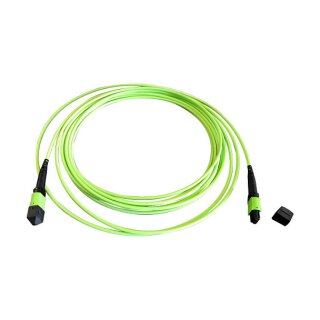 EFB MTP(F)-MTP(F) Patchkabel OM5 12 Fasern Typ B LSZH limettengrn 15m