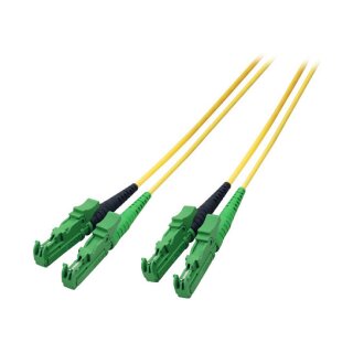 EFB R&M Duplex Patchkabel E2000/APC-E2000/APC OS2 0,5m LSZH 3mm gelb G657A1 Grade C