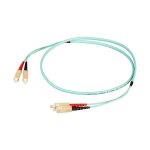 EFB Duplex Patchkabel Flat-Twin SC-SC OM3 50m LSZH 3x5mm...
