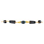 EFB RJ45 Cat.6 IP68 Durchfhrungskupplung,Buchse/Buchse Verb
