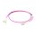 EFB Duplex Patchkabel Flat-Twin LC-LC OM4 1m LSZH 3x5mm erikaviolett