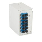 EFB Hutschienenbox OS2 G652D 12xSC Pigtail abgesetzt 6x...