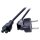 EFB Netzleitung Schutzkontakt 90 - C5 180, schwarz, 1,8 m, 3 x 0,75 mm